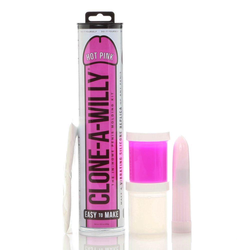 Clone A Willy Glow In The Dark Kit Hot Pink