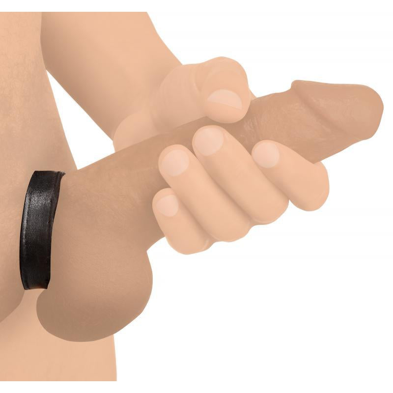 Cock Gear Adjustable Leather Cock ring