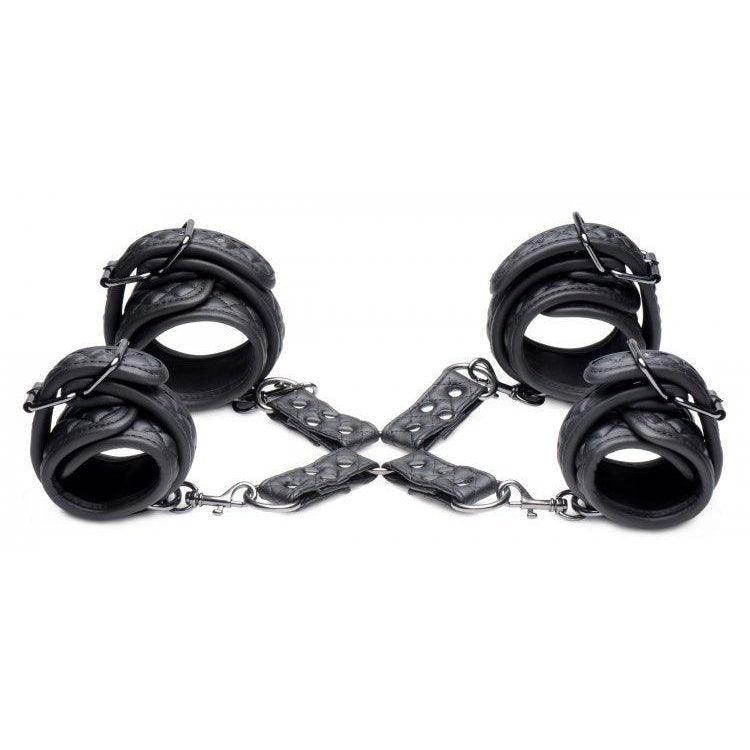 Concede Wrist & Ankle Restraint Set with Bonus Hig-Tie Adaptor