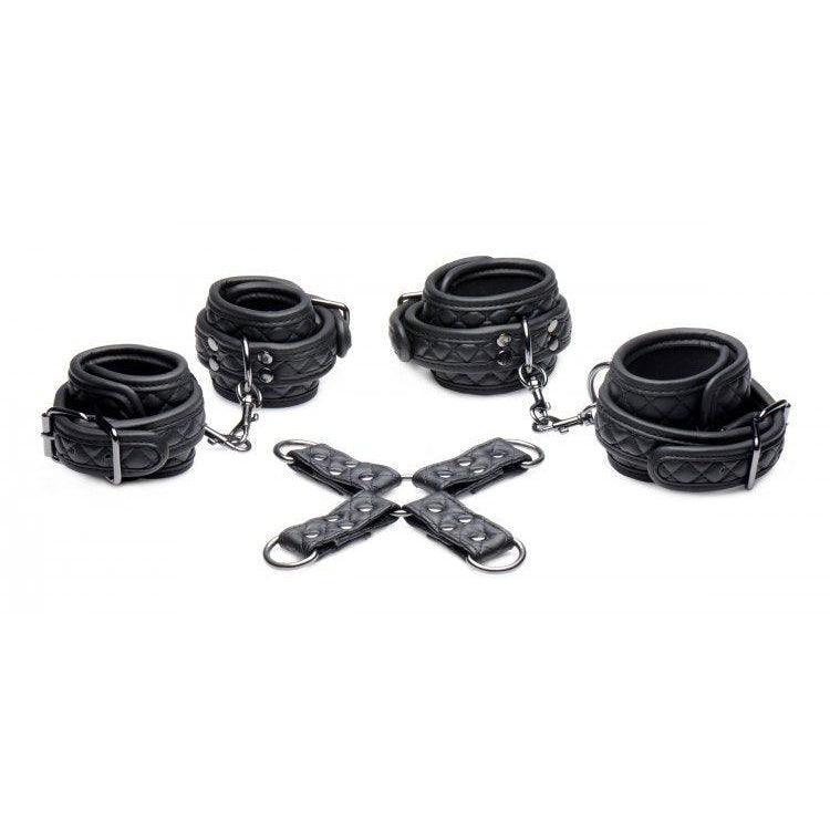 Concede Wrist & Ankle Restraint Set with Bonus Hig-Tie Adaptor