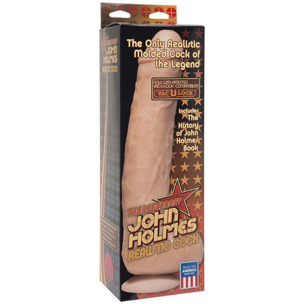 Doc Johnson John Holmes Realistic Moulded Cock Flesh 12in