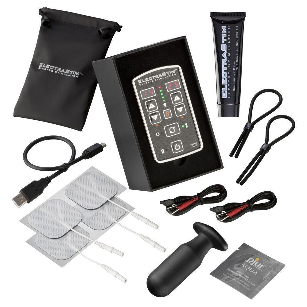 ElectraStim Flick Duo Stimulation Pack Black/Silver