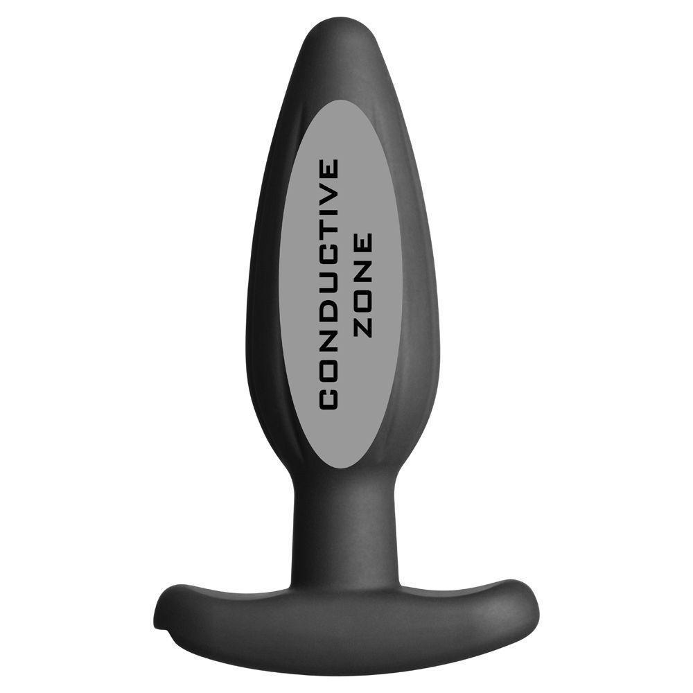 ElectraStim Noir Rocker Butt Plug Black Medium