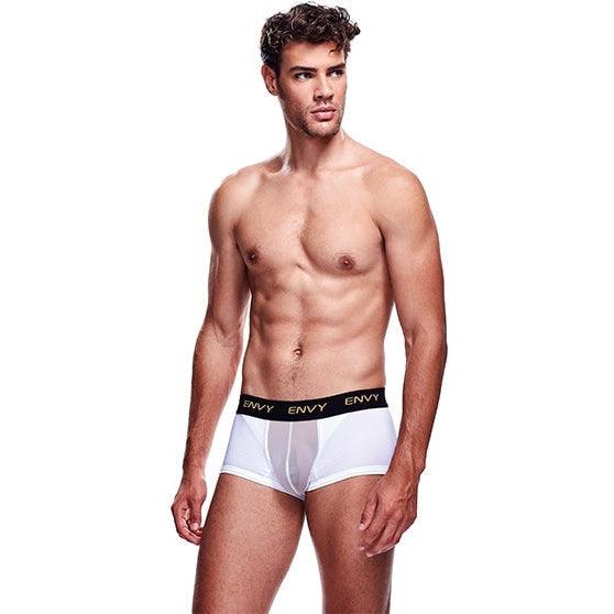 Envy - Mesh Short Boxer White L/XL