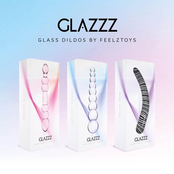 FeelzToys - Glazzz Glass Dildo Crystal Delight