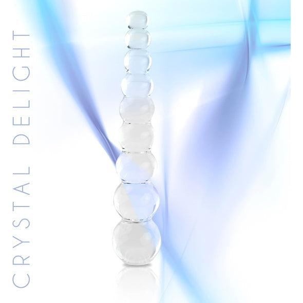 FeelzToys - Glazzz Glass Dildo Crystal Delight