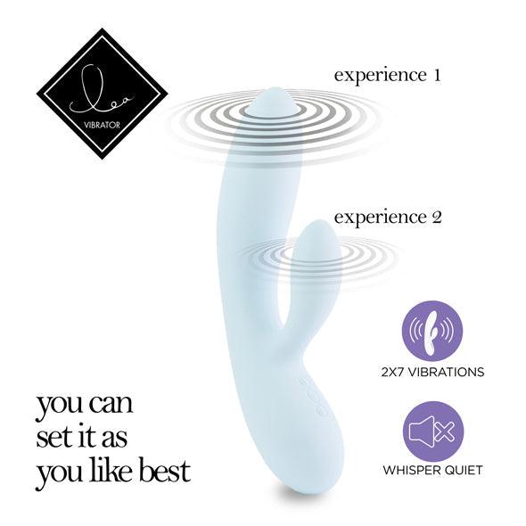 FeelzToys - Lea Rabbit Vibrator Blueberry