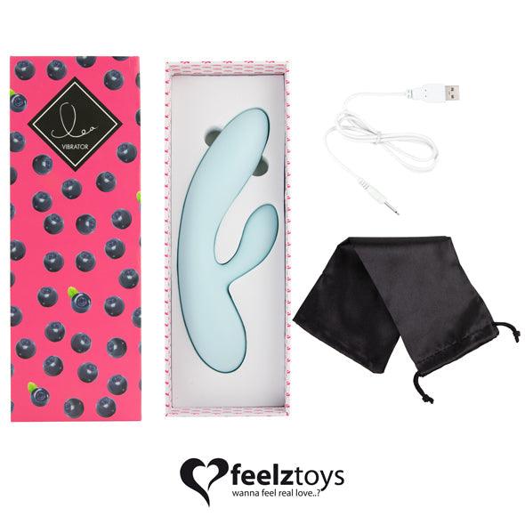 FeelzToys - Lea Rabbit Vibrator Blueberry