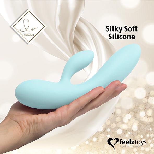 FeelzToys - Lea Rabbit Vibrator Ocean Blue