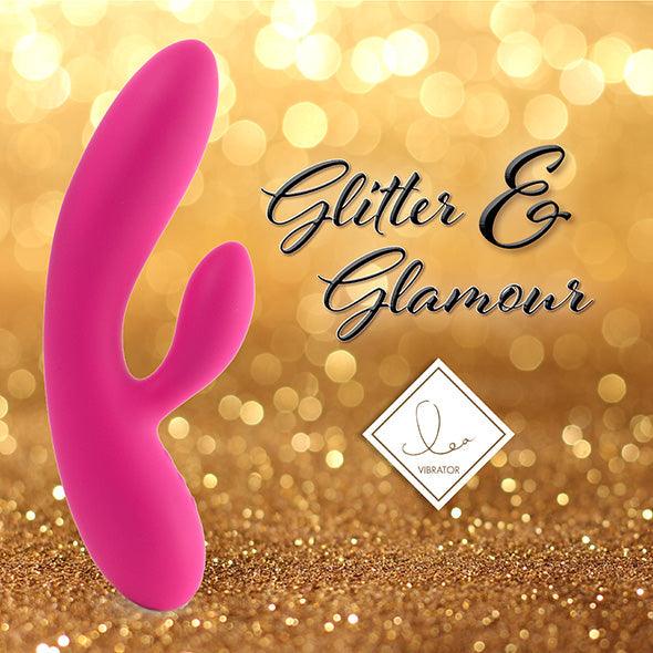 FeelzToys - Lea Rabbit Vibrator Rubine Red (Glitter)