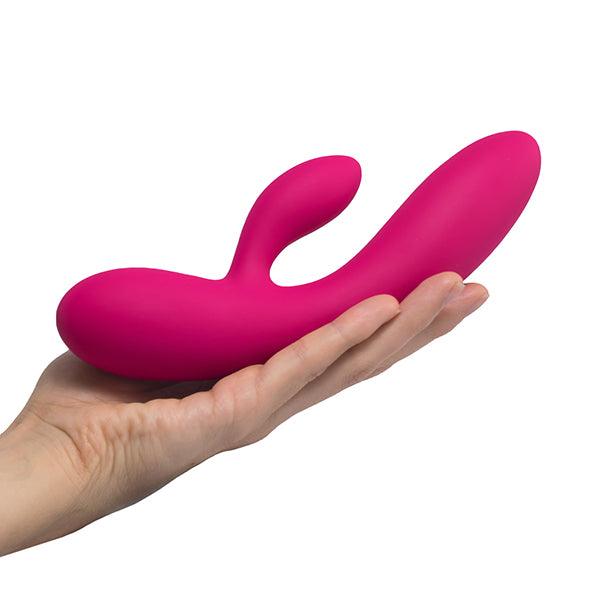 FeelzToys - Lea Rabbit Vibrator Rubine Red (Glitter)