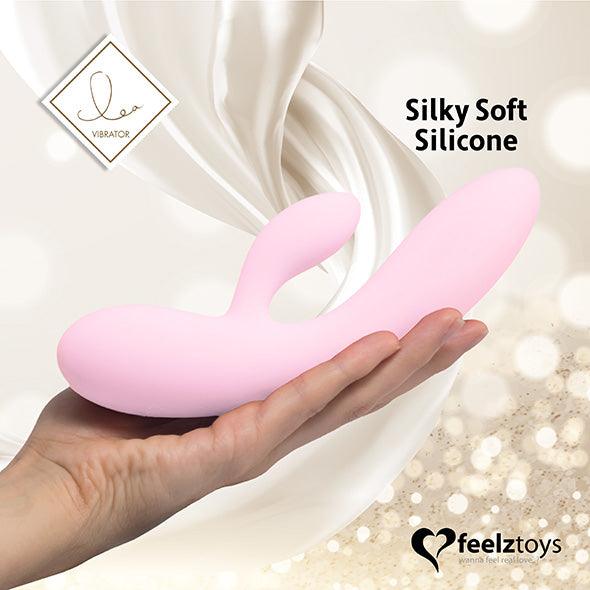 FeelzToys - Lea Rabbit Vibrator Soft Pink