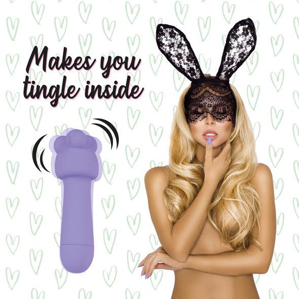 FeelzToys - Mister Bunny Massage Vibrator with 2 Caps Purple