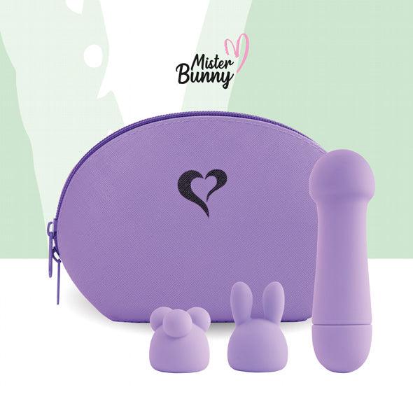 FeelzToys - Mister Bunny Massage Vibrator with 2 Caps Purple