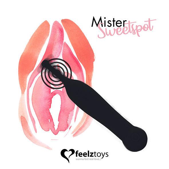 FeelzToys - Mister Sweetspot Clitoral Vibrator Black