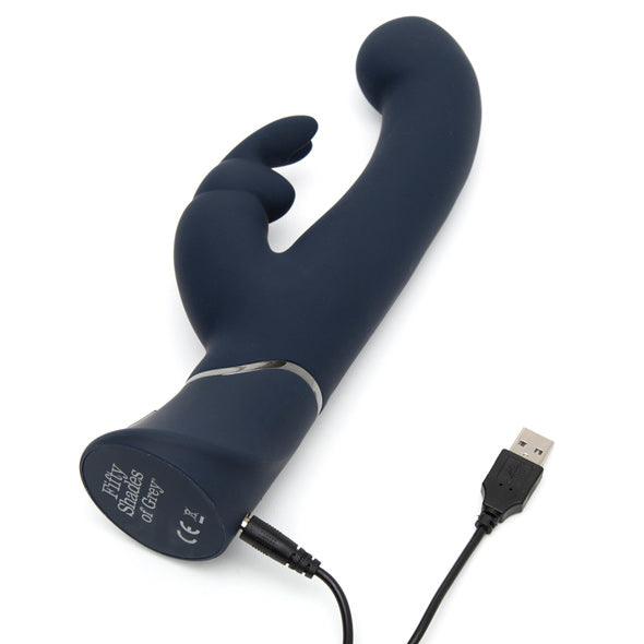 Fifty Shades of Grey - Greedy Girl Dual Density G-Spot Rabbit Vibrator