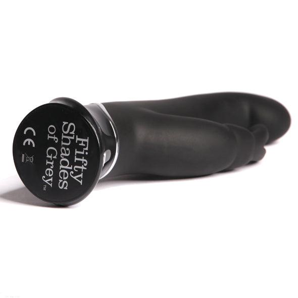 Fifty Shades of Grey - Greedy Girl G-Spot Rabbit Vibrator Black