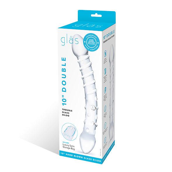 Glas - Double Trouble Glass Dildo