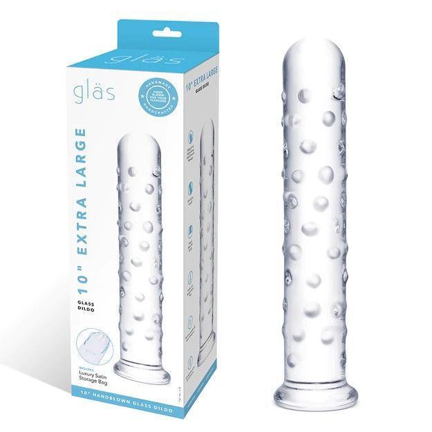 Glas Extra Large Glass Dildo 10"