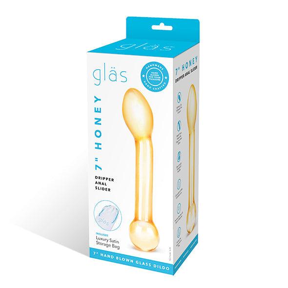 Glas - Honey Dripper Glass Anal Slider