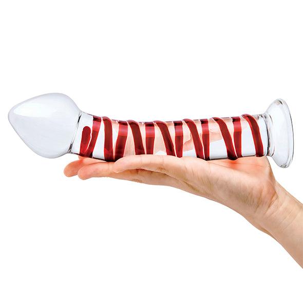 Glas - Mr. Swirly Dildo 20,3 cm