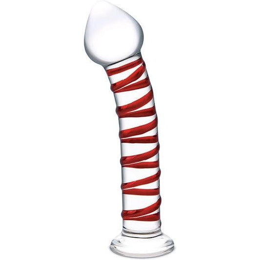 Glas - Mr. Swirly Dildo 20,3 cm