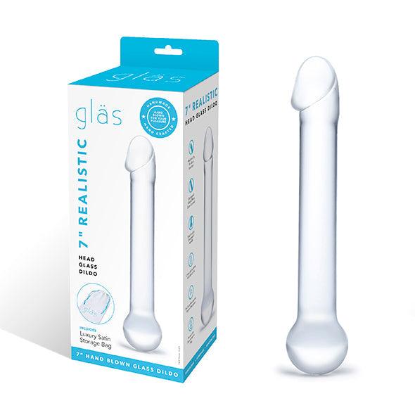 Glas - Realistic Head Glass Dildo