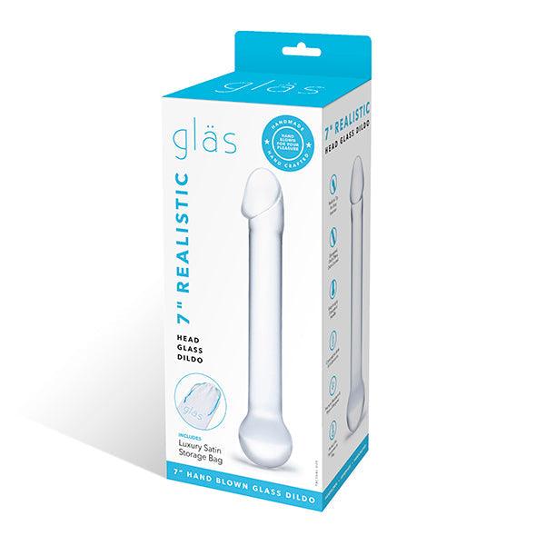 Glas - Realistic Head Glass Dildo