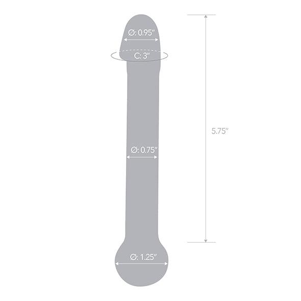 Glas - Realistic Head Glass Dildo