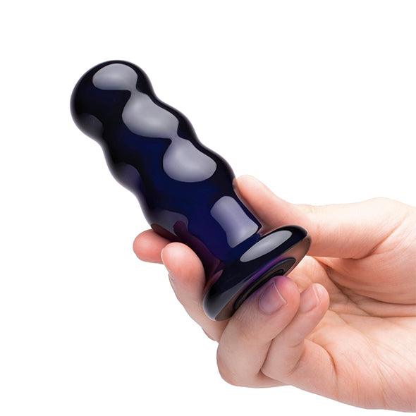 Glas - Rechargeable Remote Controlled Vibrating Beaded Buttplug