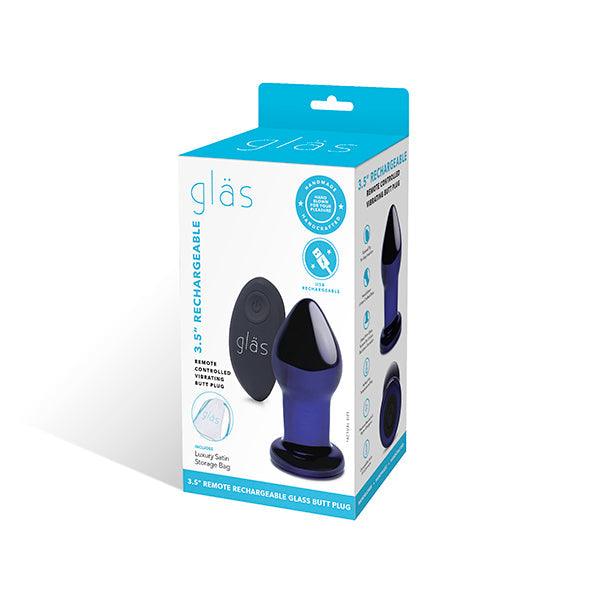 Glas - Rechargeable Remote Controlled Vibrating Butt Plug