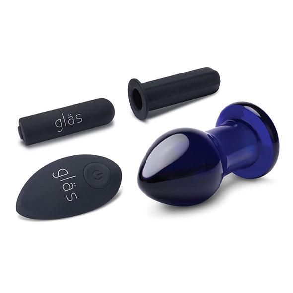 Glas - Rechargeable Remote Controlled Vibrating Butt Plug