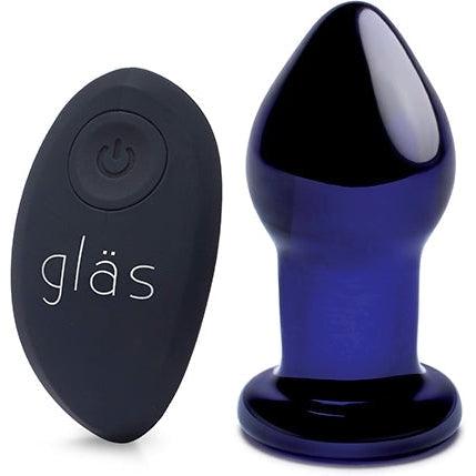 Glas - Rechargeable Remote Controlled Vibrating Butt Plug