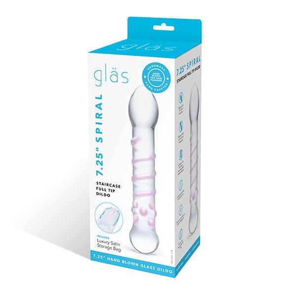 Glas - Spiral Staircase Full Glass Dildo