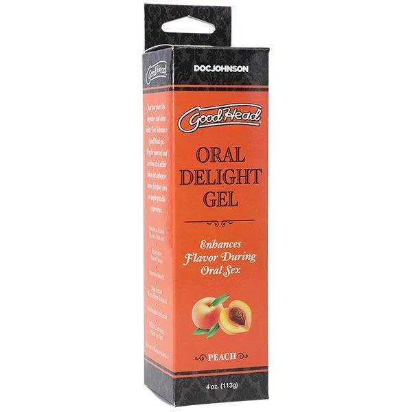 GoodHead - Oral Delight Gel - Peach - 4 oz