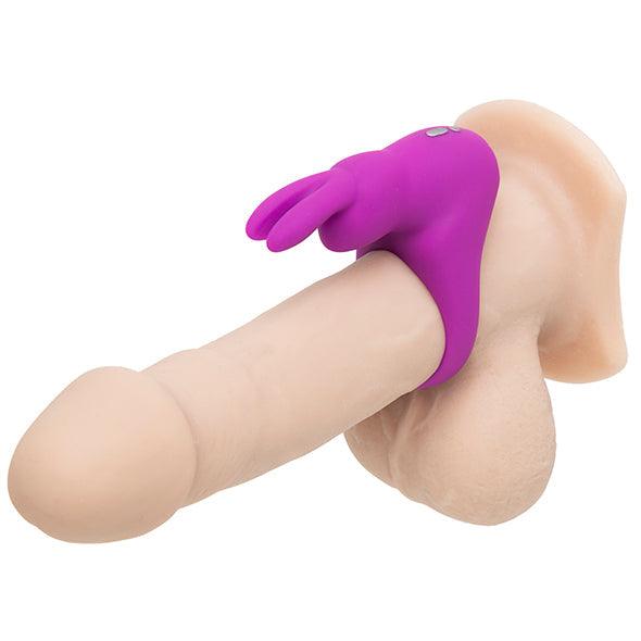 Happy Rabbit - Rechargeable Vibrating Rabbit Cock Ring Black