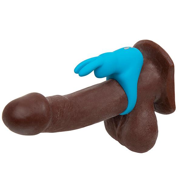 Happy Rabbit - Rechargeable Vibrating Rabbit Cock Ring Black