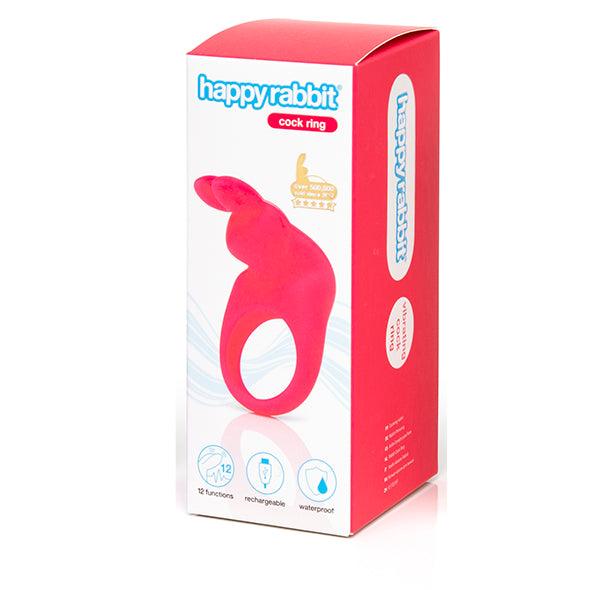 Happy Rabbit - Rechargeable Vibrating Rabbit Cock Ring Pink