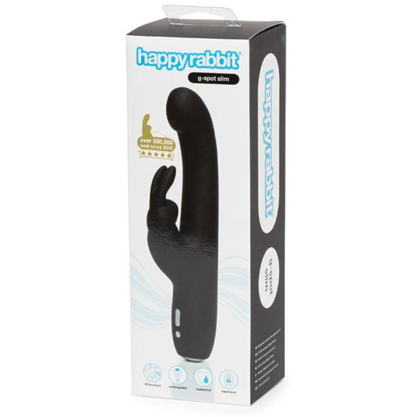 Happy Rabbit - Slimline G-Spot Rabbit Vibrator Black