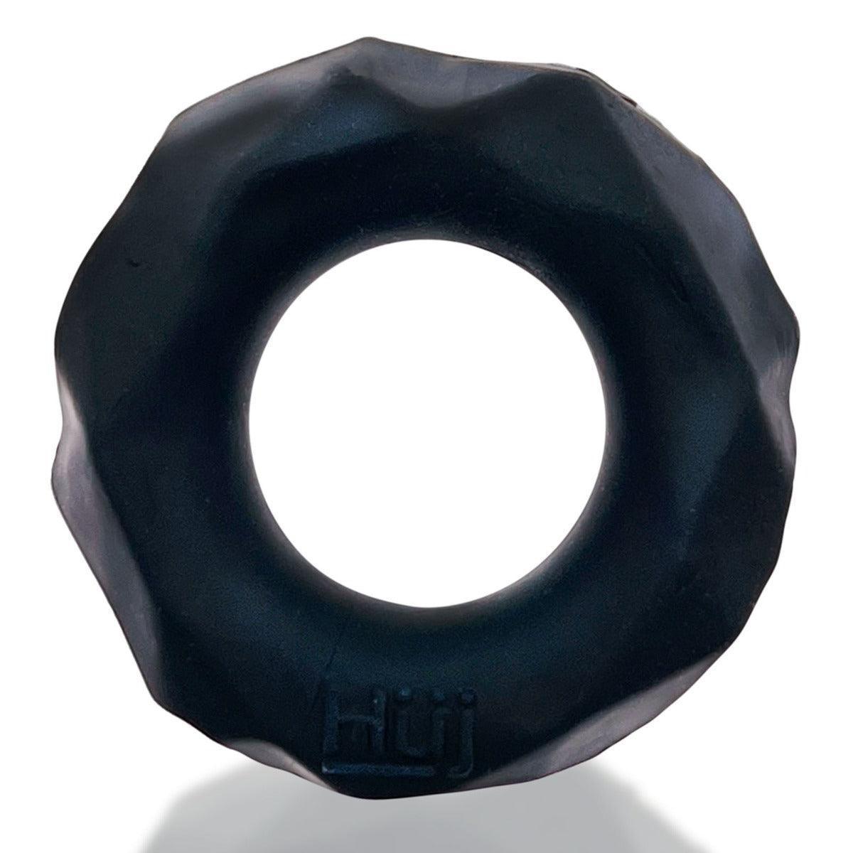 Hunkyjunk Fractal Tactile Silicone Cockring Tar Ice