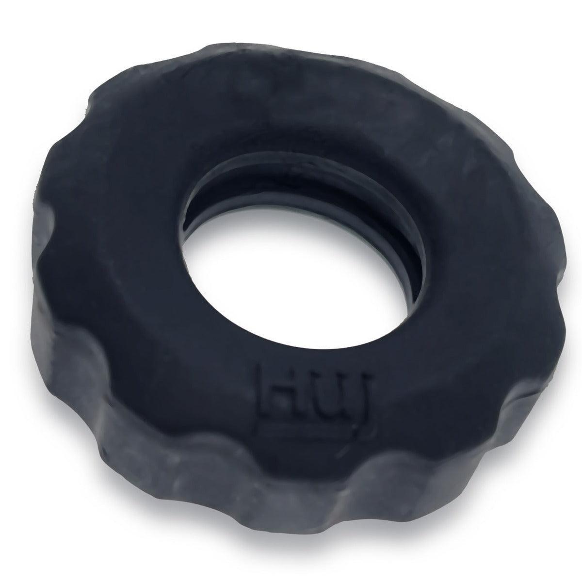 Hunkyjunk Super Huj 3-Pack Cockrings Black Tar Ice