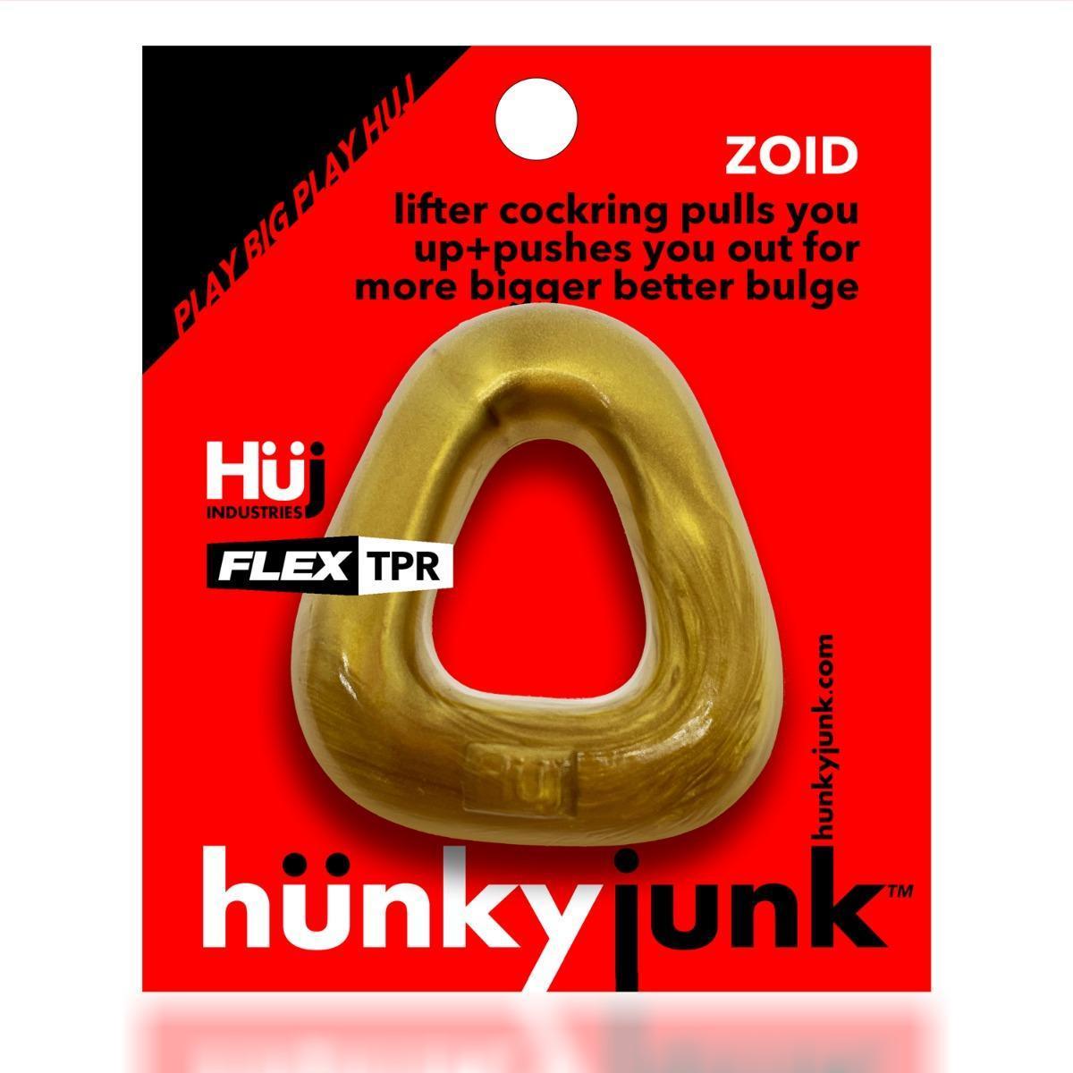 Hunkyjunk Zoid Trapaziod Lifter Cockring Bronze Metallic