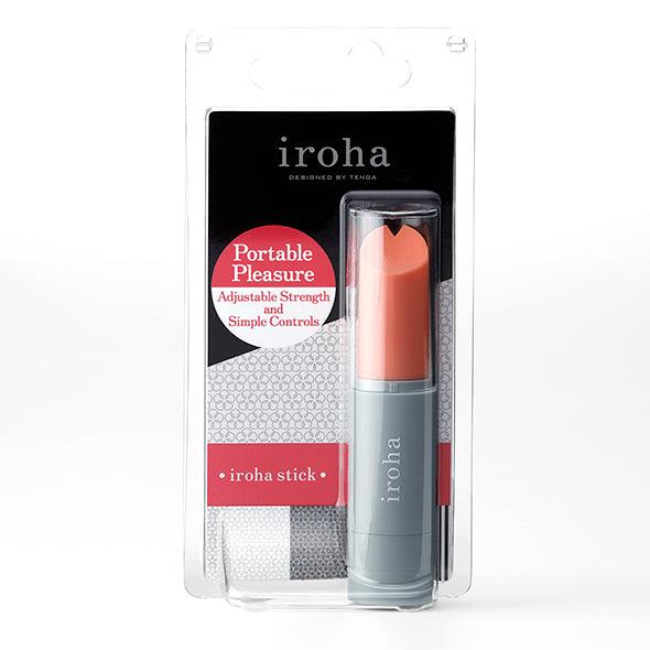 Iroha by Tenga - Stick Clitoral Vibrator Grey Pink