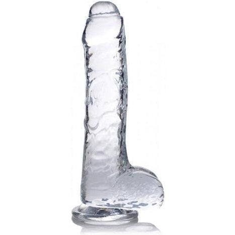 Jock C-Thru Transparent Dildo - 21 cm.