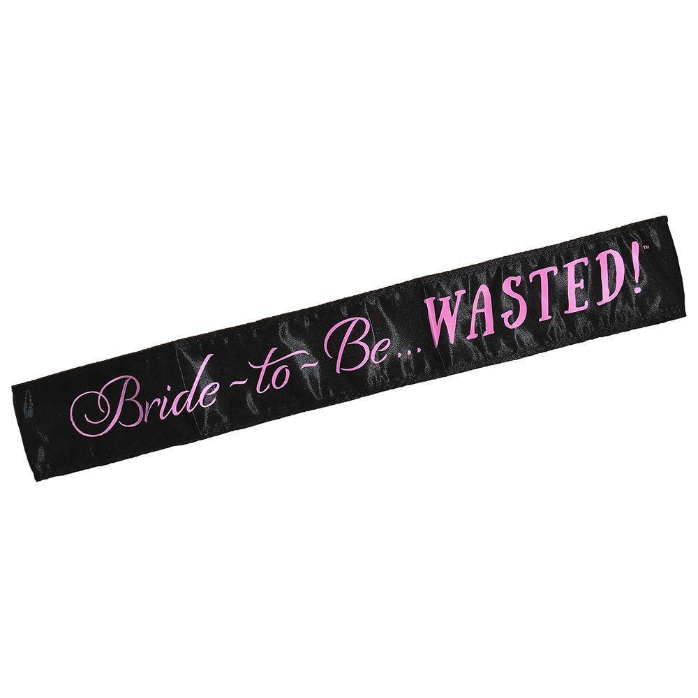 Kheper Games Bride To Be Wasted Sash Multi