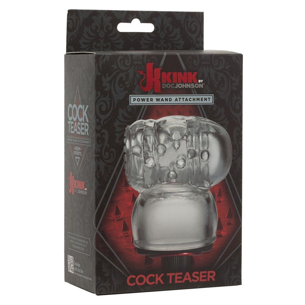 KINK Wand Attachment Cock Teaser Clear