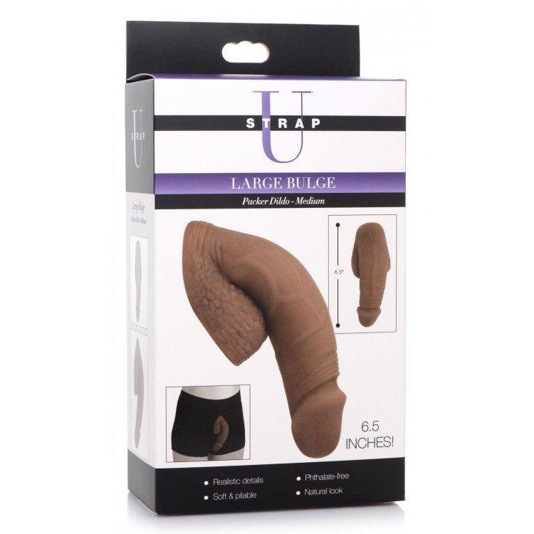 Large Bulge Soft Packer Dildo - Medium