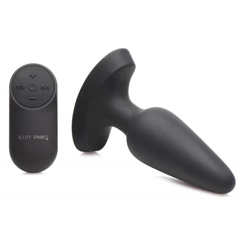 Laser Heart Silicone Anal Plug - Medium