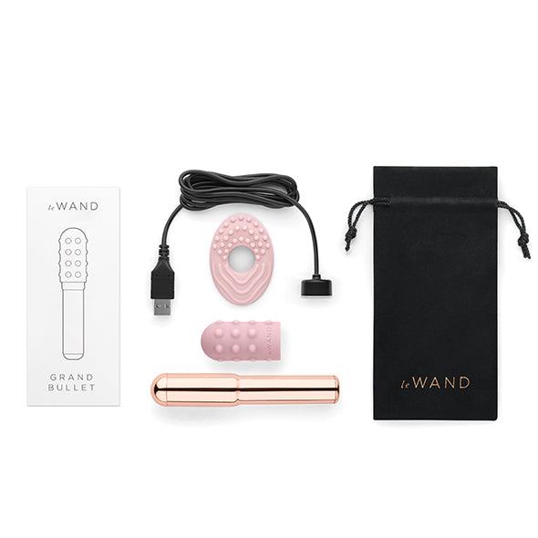 Le Wand - Grand Bullet Rechargeable Vibrator Rose Gold