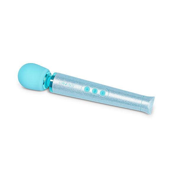 Le Wand - Petite All That Glimmers Rechargeable Vibrating Massager Blue